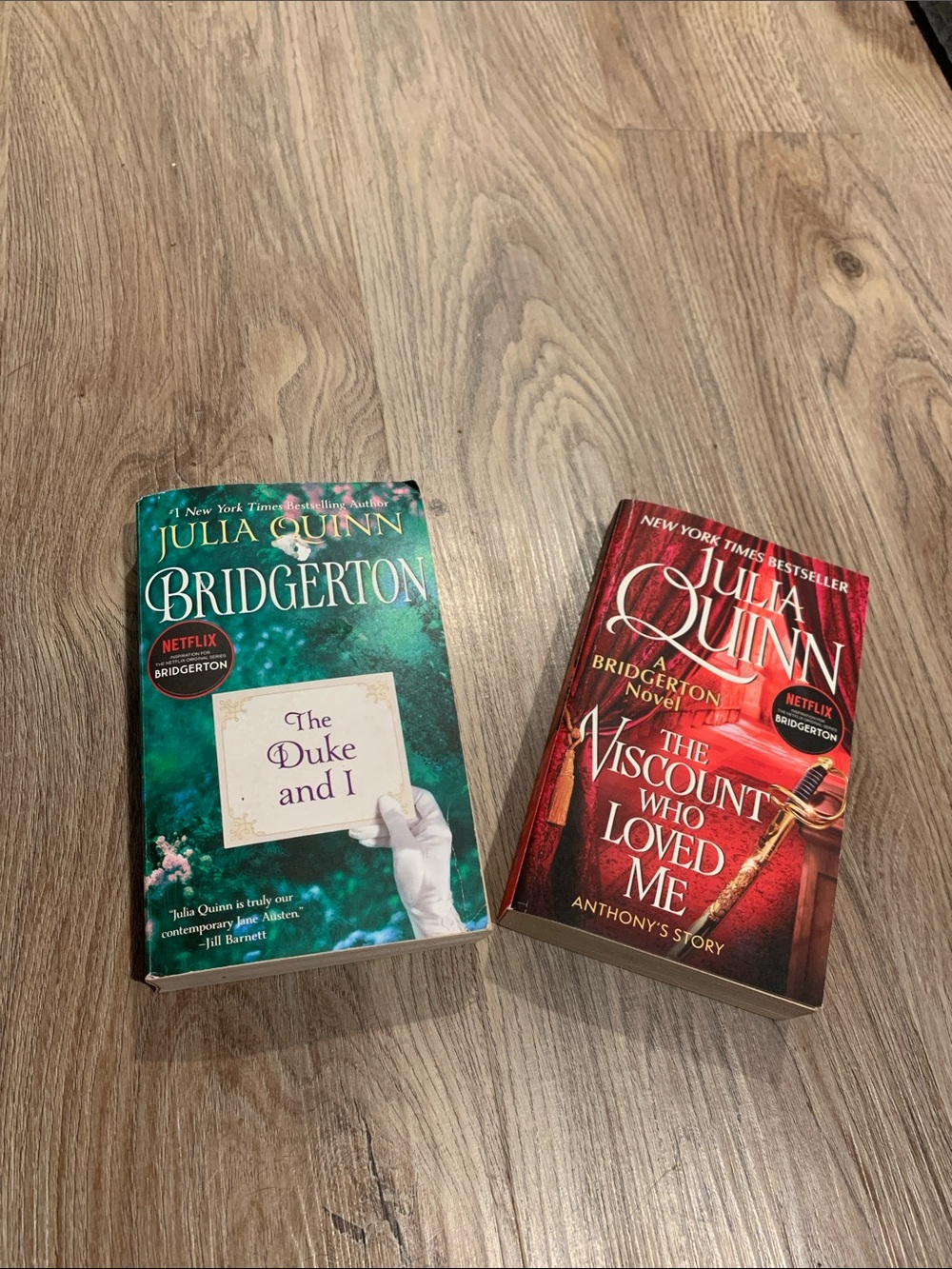 Bridgerton Series Books 1 and 2